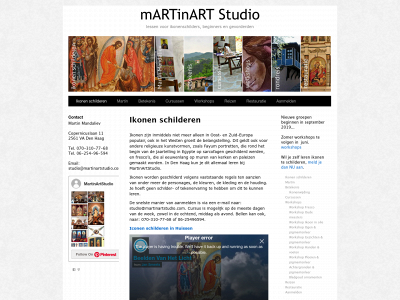 martinartstudio.com snapshot