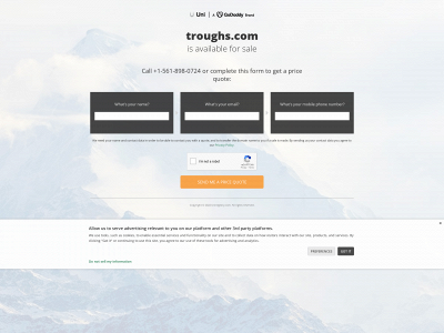troughs.com snapshot