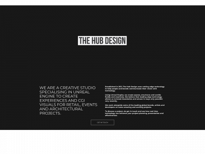 thehubdesign.net snapshot