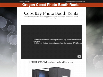 oregoncoast-photobooths.com snapshot
