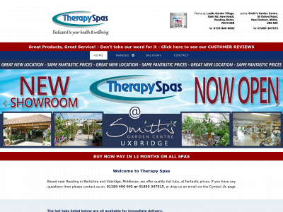 therapyspas.co.uk snapshot