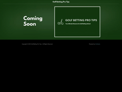 golfbettingprotips.com snapshot
