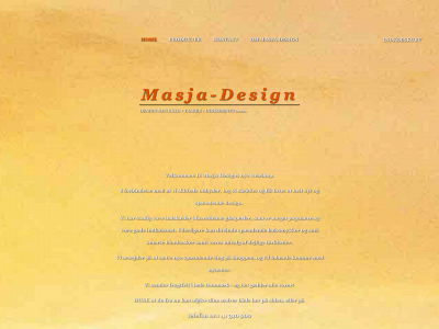 masja-design.dk snapshot