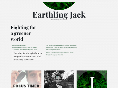 earthlingjack.com snapshot