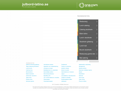julbord-latino.se snapshot