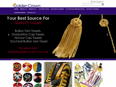 goldencrown.com.pk snapshot