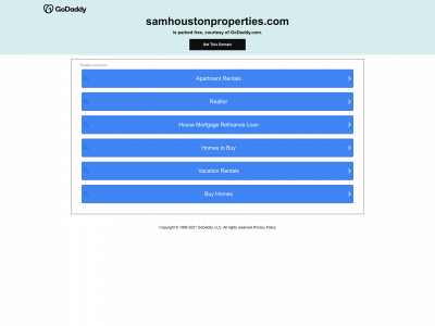 samhoustonproperties.com snapshot