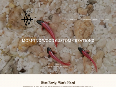 morningwoodcustomcreations.com snapshot