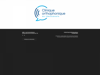 www.orthophonietemiscouata.ca snapshot