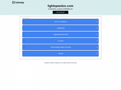 lightspeeduc.com snapshot