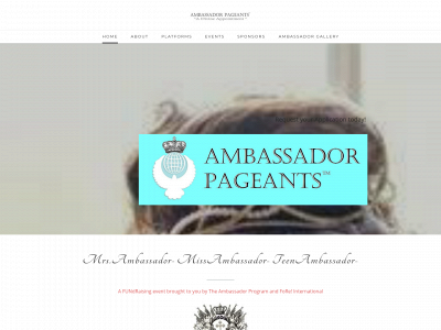 ambassadorpageant.weebly.com snapshot