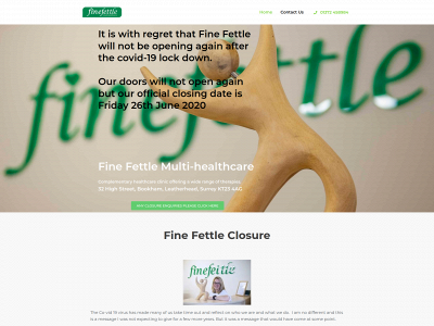 finefettle.org snapshot