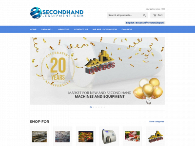 secondhand-equipment.com snapshot