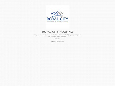 royalcityroofing.ca snapshot