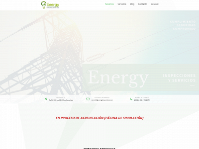 energyinspecciones.com snapshot