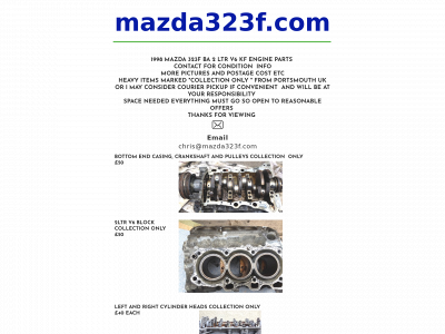 mazda323f.com snapshot