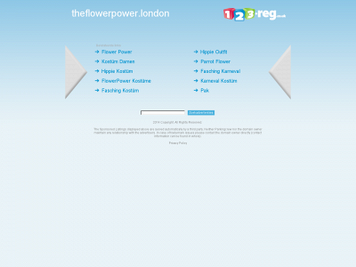 theflowerpower.london snapshot
