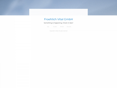 froehlich-vital.at snapshot