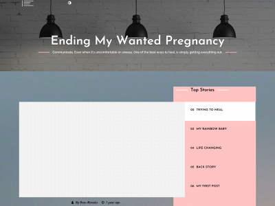 endingmywantedpregnancy.com snapshot