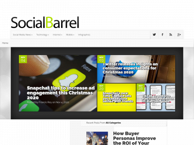 socialbarrel.com snapshot