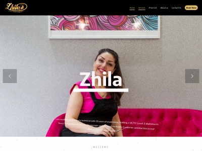 zhila.co.uk snapshot