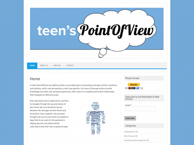 teenspointofview.org snapshot