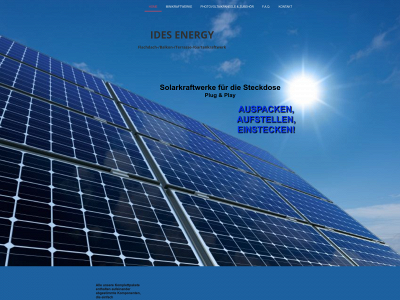 ides-energy.com snapshot