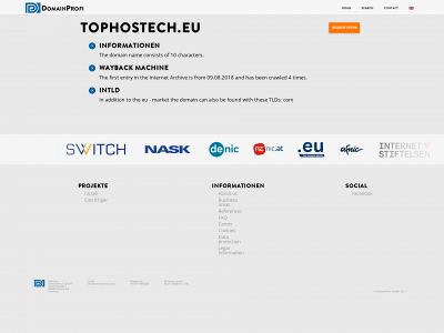 tophostech.eu snapshot