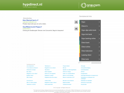 hypdirect.nl snapshot
