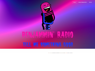 www.benjamminradio.com snapshot