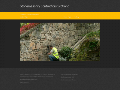 stonemasonry.scot snapshot
