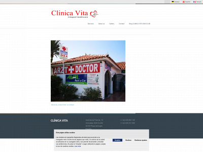 clinicavita.es snapshot