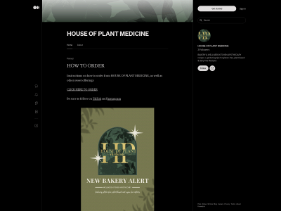 houseofplantmedicine.com snapshot