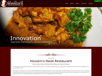 hosseins.com snapshot