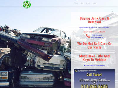 www.buying-junk-cars.com snapshot