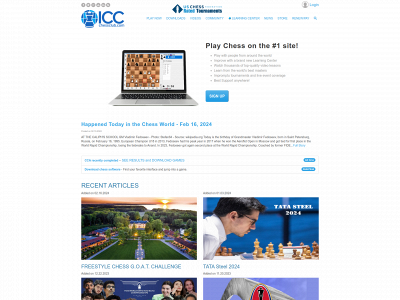 www.chessclub.com snapshot
