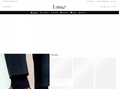 lussoshoes.com snapshot