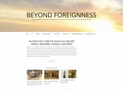 beyondforeignness.org snapshot