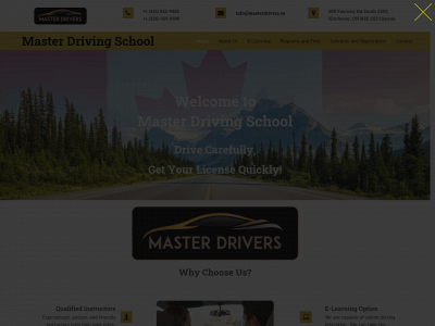 masterdrivers.ca snapshot