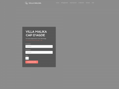 villa-malika-cap-dagde.de snapshot