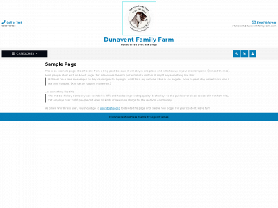 dunaventfamilyfarm.com snapshot