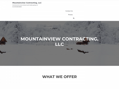mountainviewcontracting.net snapshot