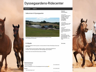 dyssegaardens-ridecenter.dk snapshot