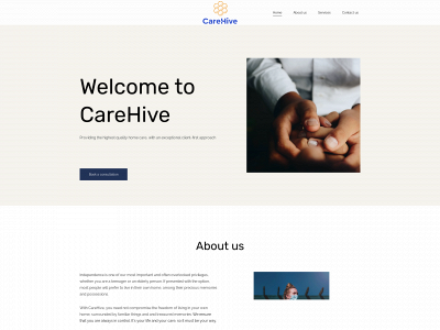 carehive.co.uk snapshot