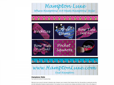 www.hamptonluxe.com snapshot