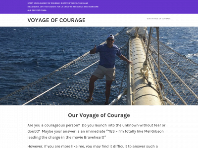 voyageofcourage.com snapshot