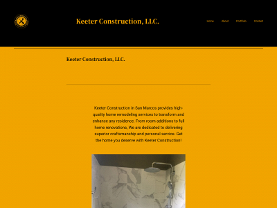 keeterconstruction.com snapshot