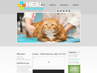 healvet.com snapshot