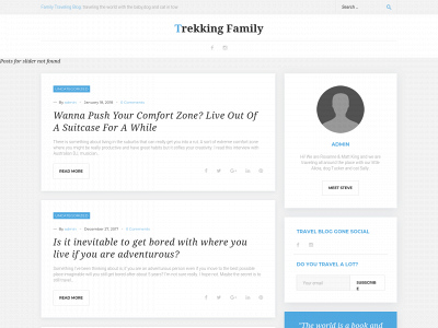 trekkingfamily.com snapshot