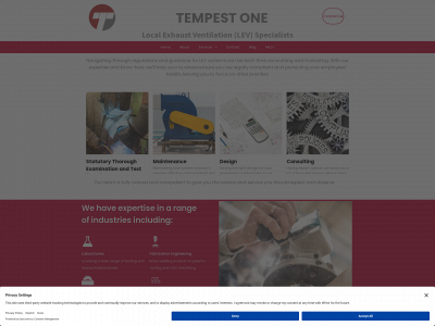 tempest-one.com snapshot